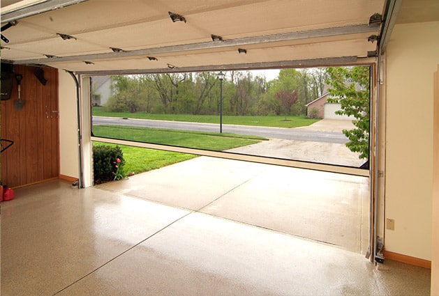Garage Door Screen Systems Are A Simple, Automatic Garage Screen Doors