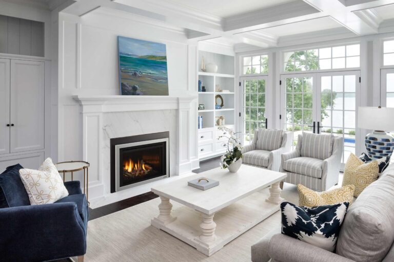 Living Room Gas Fireplace